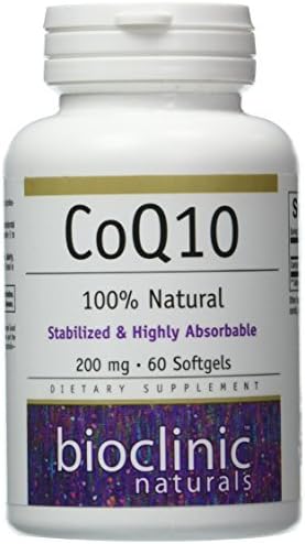 Bioclinic Naturals CoQ10 200 mg 60 gels by Bioclinic