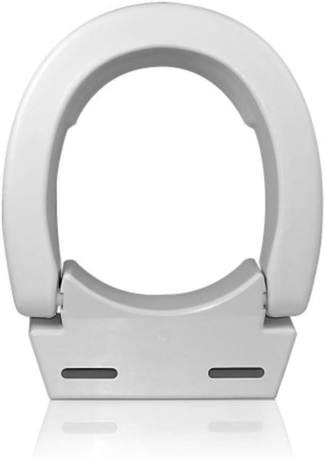 Maddak Inc 72571-1005 Ableware Hinged Elevated Toilet Seat, Elongated: Home Improvement