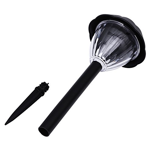 Sunwind Solar Pathway Lights Outdoor 8 Pieces Waterproof Wireless Black Solar Landscape Lighting Warm Lights For Patio Pathway Driveway Lawn Decorative Lights (Black) - Thumbnail 6