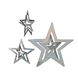 Fun Express Foil Silver Stars Set (1 Dozen)