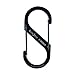 Nite Ize SB3-03-01 Size-3 S-Biner Dual Carabiner, Stainless-Steel, Black
