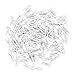 VORCOOL 100Pcs White Mini Wooden Clothespins 0.98 X 0.11 Inch for Hanging Photos, Crafts, Party Decorations, Baby Showers, and Artwork Display