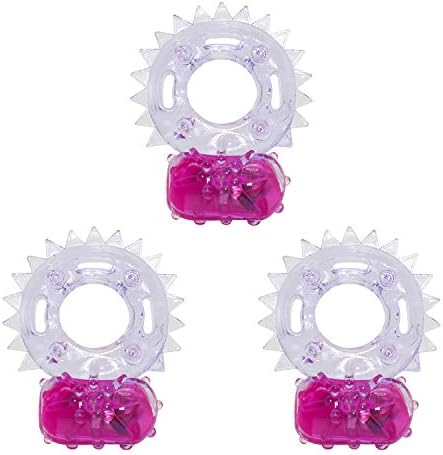 3PCS Manual Silicone Massage Ring Exercise Pe~NIS R~ing Band Care 1126-TYH-2