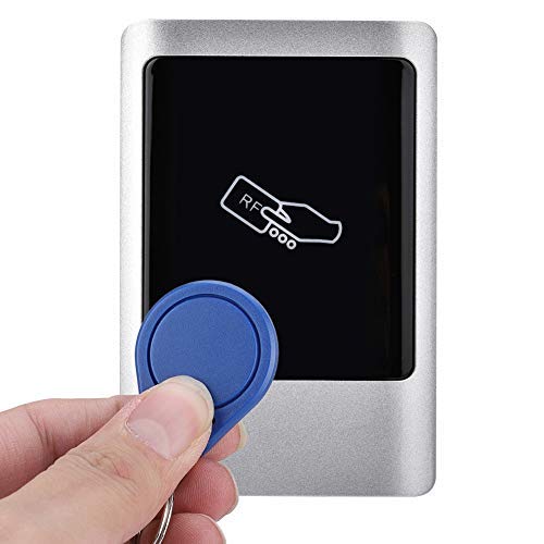 Qinlorgo n RFID Access Control Door Opener, Outdoor Waterproof RFID Reader Door Access Management Smart Card for Outdoor Indoor (ID: 125 kHz)
