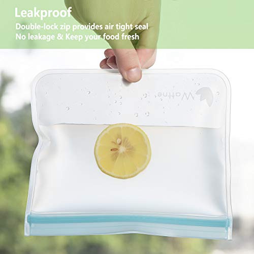 2 Reusable+Sandwich+Storage+Material+Toiletries