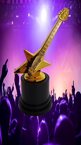 Dondor Plastic Gold Trophy Awards - Bulk Trophy Awards! (Rockstar)