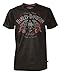 Harley-Davidson Men's Black Label MC Skull Short Sleeve T-Shirt Black 30293139