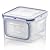 Set of 3 Bento Box Container, Leak Proof Insulated Food Storage Containers, Stackable Lunchbox, Easy to Open/Close Lid, Folds in half, BPA Free Plastic Container, For Soups, Sandwich, Cookies, pasta,