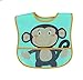 Lovespun Baby Bibs Boys 4 Pack - Waterproof Burp Cloth One Size, Animal Prints