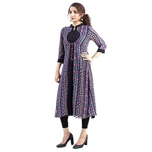 PALASHKRITI Printed Double Layered Kurta for Women