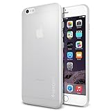 iPhone 6 Plus Case, Spigen® [Ultra-Thin] iPhone 6 Plus (5.5) Case Slim **NEW** [Air Skin] [Soft Clear] Premium Super Lightweight / Exact Fit / Absolutely NO Bulkiness Hard Case for iPhone 6 Plus (5.5) (2014) - Soft Clear (SGP11157)