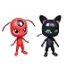 Miraculous Ladybug 6 PCS Action Figure Tikki Noir Cat Plagg Adrien Toys Gifts US