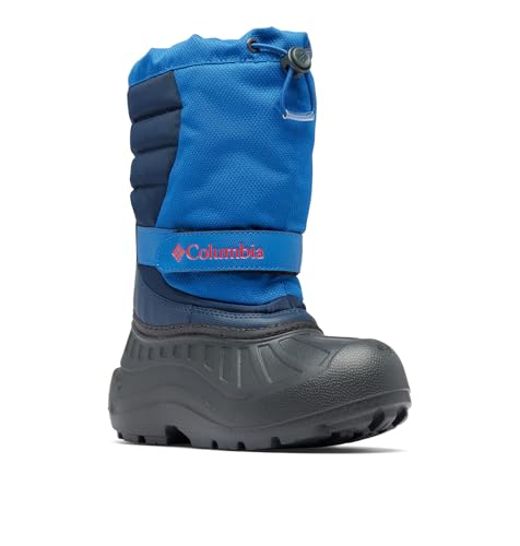 Columbia Youth Unisex Powderbug Snowlite, Mountain Blue/Spicy, 4