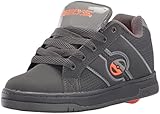 Heelys Kids' Split Sneaker,Dark Grey/Light Grey/Orange,6 M US Big Kid