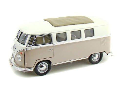 Road Signature 1:1/8 Scale 1962 VW Bus w Sliding Sunroof Diecast Car Volkswagen