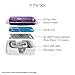 HP Sprocket Portable Photo Printer, Print Social Media Photos on 2x3 Sticky-Backed Paper - Purple (Z9L25A)