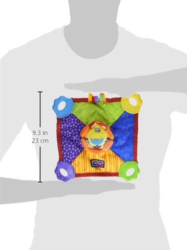 Nuby Plush Teething Blankie, Characters May Vary
