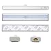 10 LED Motion Sensing Closet Lights, DIY Stick-on Anywhere Portable 10-LED Wireless Cabinet Night/ Stairs Light Bar with Magnetic Strip , Puck Lights(Battery Operated)