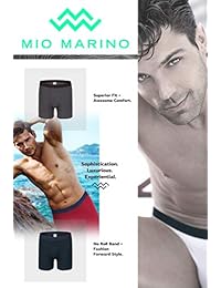 Mio Marino - Calzoncillos para hombre, ropa interior, calzoncillos ajustables, calzoncillos de algodón para hombre, 3 unidades