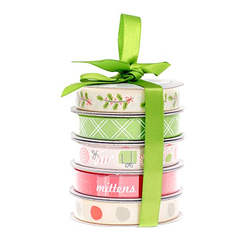 American crafts holiday ribbon pack no.2