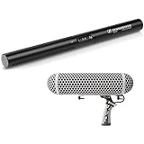 Sennheiser MKE 600 - Shotgun Microphone and Marantz Professional Blimp-Style Microphone Windscreen &amp; Shock Mount