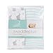 aden + anais Essentials Swaddle Blanket, Muslin Blankets for Girls & Boys, Baby Receiving Swaddles, Newborn Gifts, Infant Shower Items, Toddler Gift, Wearable Swaddling Set, 2 Pack, Elephant