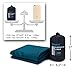 Browint Silk Sleeping Bag Liner, Silk Sleep Sheet, Sack, Extra Wide 87