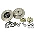 EMPI Link Pin Bolt On Disc Brake Kit, 4 On 130mm Bolt Pattern, Compatible With Bug Type-1, 22-2986