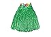 ASIBT 10pc/lot Hawaiian Adult Luau Flowered Grass Skirt, 23 inch Long Hula Skirt