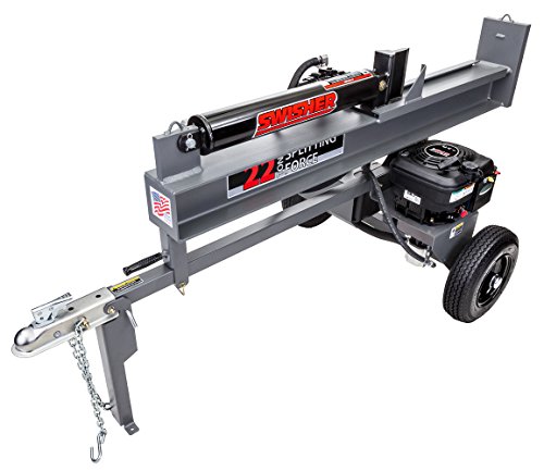 Swisher LSRB67522 22-Ton Log Splitter, 6.75 Gross Torque