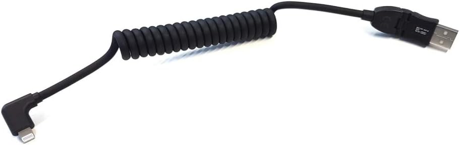Audi 8S0051435M Adaptor Cable Angled Black