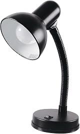 Homelife Classic 35W Flexi Desk Lamp Onyx Black L958BK UK Plug