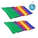 Carykon Pack of 12 Square Juggling Dance Scarves 24x24 inch for Performance Creative Play Magic Show Ornament Hairstyle-6 Colors