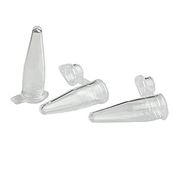 LAMPPE 100 Piece Tiny 0.2ml Microcentrifuge Tube