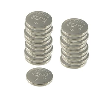 VARTA CR2032 3V Lithium Knopfzelle, 20 Stück
