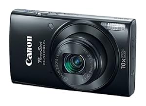 Canon PowerShot ELPH 190 Digital Camera w/ 10x Optical Zoom and Image Stabilization - Wi-Fi & NFC Enabled (Black)