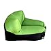 EasyGo Products Woohoo 2.0 Giant Inflatable Lounger Chair with Carry Bag, Green Chair