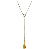 TaYolnFaSo Minimalist Casual Necklace for Women 18K Gold Plated Chain Necklace Jewelry Gift for Mother Girlfriend Wife