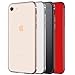 RANVOO iPhone 8 Premium Bumper Case, Compatible with iPhone 7, Flexible Protective Aluminum TPU Hybrid Bumper Frame [Support Wireless Charging] iPhone 8 Bumper & iPhone 7 Bumper, Red [Armor]