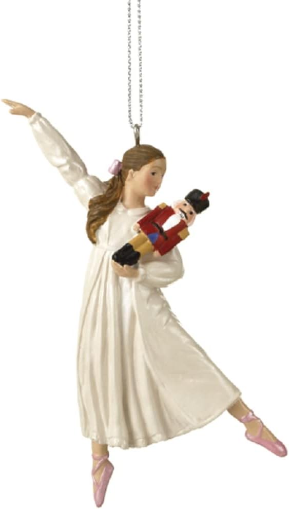 Ornaments - Clara Holding a Nutcracker Christmas Ornament