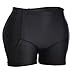 YIANNA Womens Tummy Control Panty Underwear Pads Butt Lifter Shaper Fake Butt, A1117-Black-XL