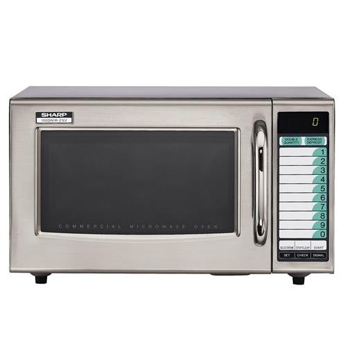 Sharp R-21LVF 1000 watt Programmable Commercial Microwave Oven
