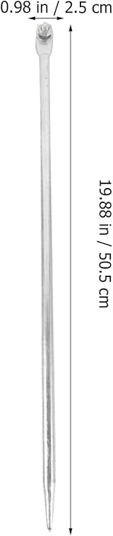 Angoily 20 Inch Galvanized Grounding Rod for Electrical Safety Earthing view 4