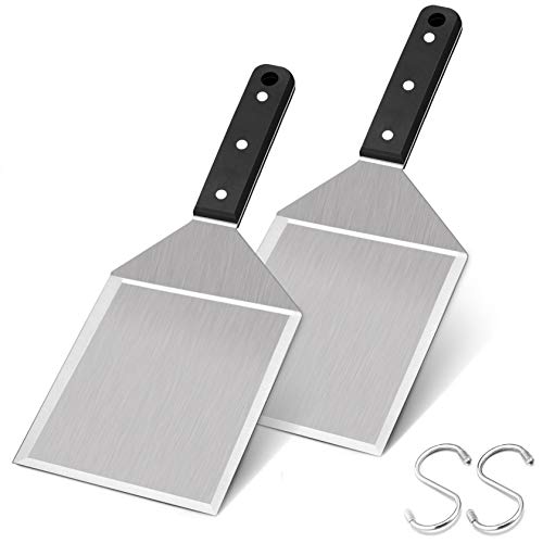 Leonyo Stainless Steel Hamburger Spatulas Turner