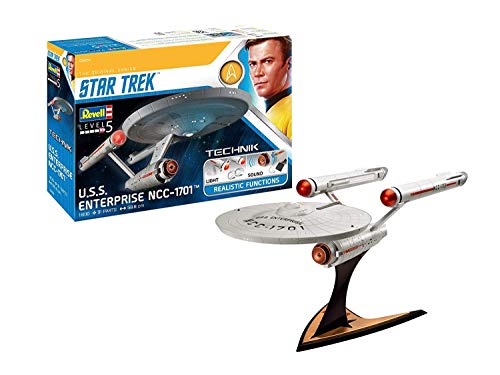 Star Trek Level 5 Model Kit with Sound & Light Up 1/600 USS Enterprise NCC-1701