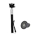 VVHOOY Extendable Aluminum Alloy Handheld Selfie Stick Monopod Tripod Holder for 1080P 4K Waterproof Sports Action Camera