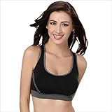 Tuvana Women's Removable Padded Sports Bra Medium