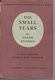 Small Years, Kendon, Frank, 0521054753