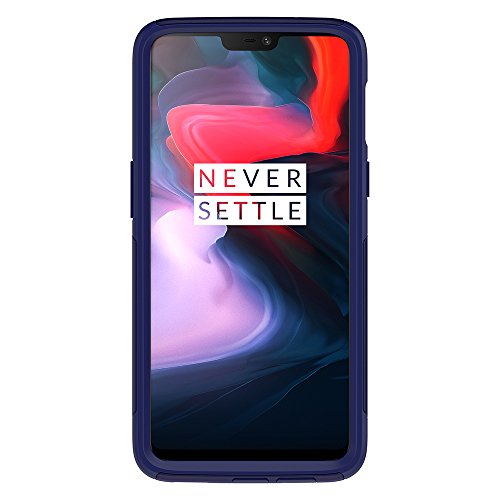 OtterBox Commuter Series Cell Phone Case OnePlus 6 - Indigo Way (Maritime Blue/Admiral Blue)
