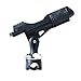 Black AQUOS Fishing Pole Rod Holder Tackle Kit Adjustable for Circular Rail,Bass Fishing Boat,Aluminum,Wooden Boat,Fiberglass Hard Hull Boat,Boat Accessories,Easily Adjust a Rod from 5° to Over 90°